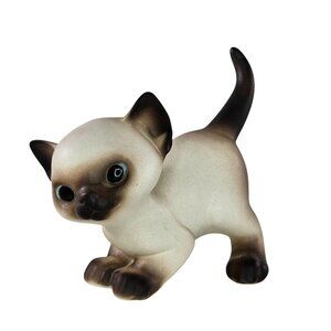 Hagen Renaker Designers Workshop An How Siamese Kitten Cat Figurine Cross Eyed